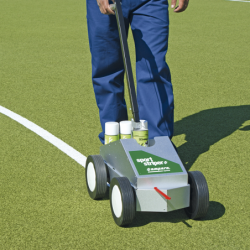 pitch marker in use