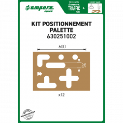 ampere reusable floor stencils - Pallet Marker