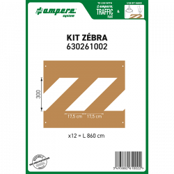 ampere reusable floor stencils - hazardous area